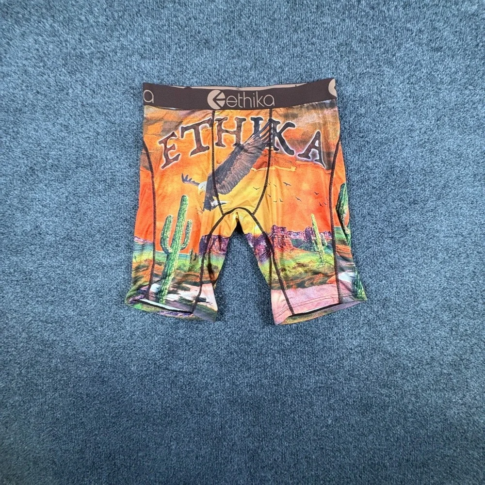 Ethika Sedona‎ Night Staple Boxer Briefs Underwear M 27x9 Multi Graphic Print